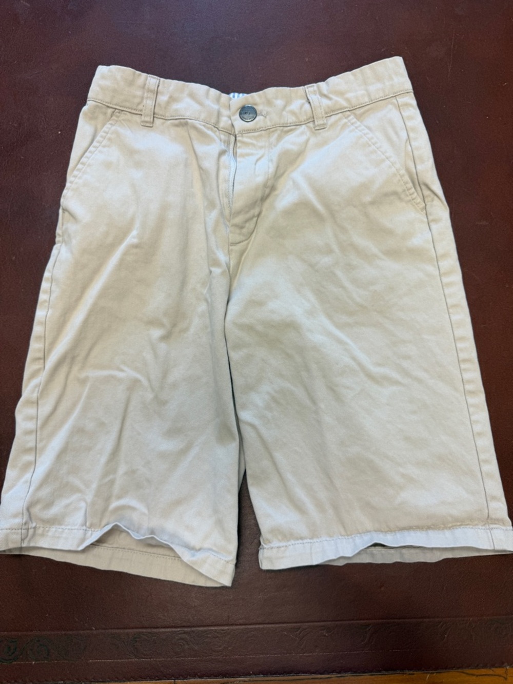 Classic Kids Khaki Shorts - Light Tan